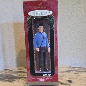 Hallmark Star Trek Dr. McCoy Keepsake Ornament in Blue and Black